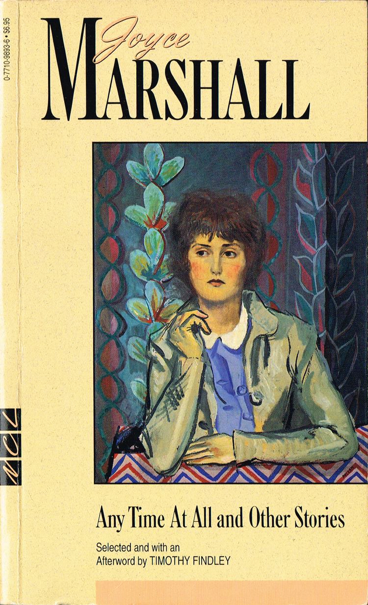 Joyce Marshall NCL NN Any Time at All and Other Stories by Joyce Marshall New