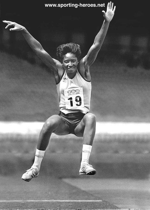 Joyce Oladapo Joyce OLADAPO 1986 Commonwealth Long Jump Champion Great Britain
