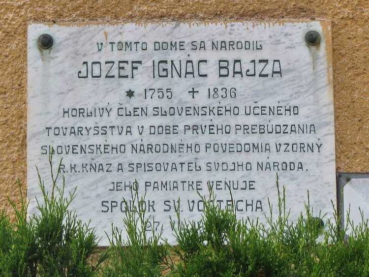 Jozef Ignác Bajza Jozef Ignc Bajza ilina Gallery