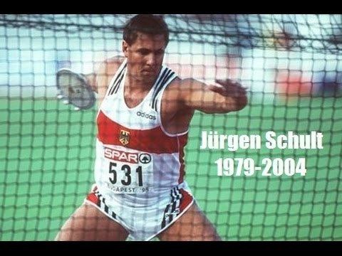 Jürgen Schult Jrgen Schult Discus world record holder YouTube