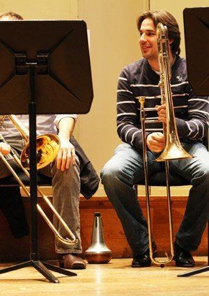 Jörgen van Rijen Jrgen van Rijen conducts Academy Trombone Ensemble Royal Academy