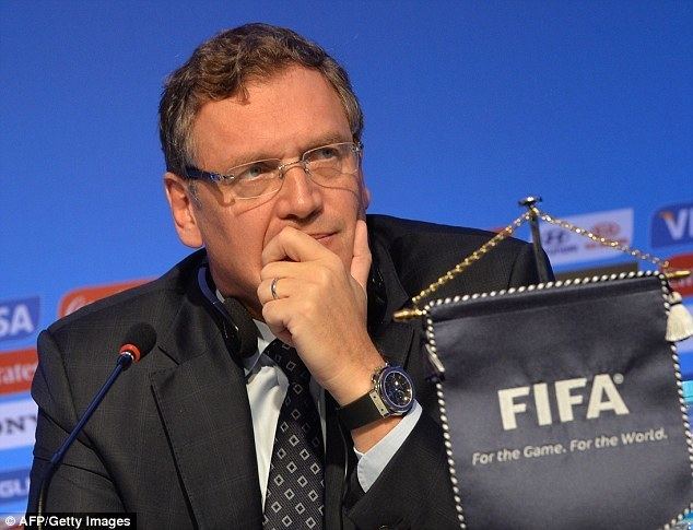 Jérôme Valcke WORLD CUP 2014 French chief Jerome Valcke was behind potty idea