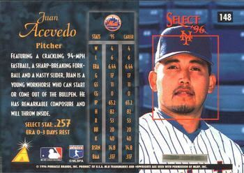 Juan Acevedo The Trading Card Database Juan Acevedo Gallery 1996