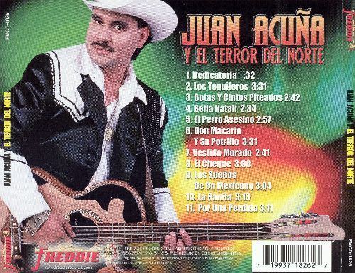 Juan Acuña Juan Acuna y el Terror del Norte Juan Acua Songs Reviews