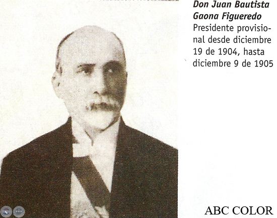 Juan Bautista Gaona Portal Guaran REPBLICA DEL PARAGUAY GOBIERNO Y GEOGRAFA