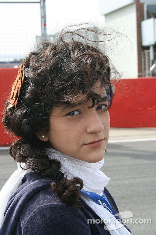 Juan Carlos Sistos Juan Carlos Sistos grid girl at Silverstone II