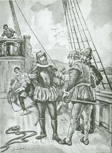 Juan de Cartagena Magellan asserting his authority over Juan de Cartagena Look and