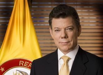 Juan Manuel Santos New president of Colombia Colombia