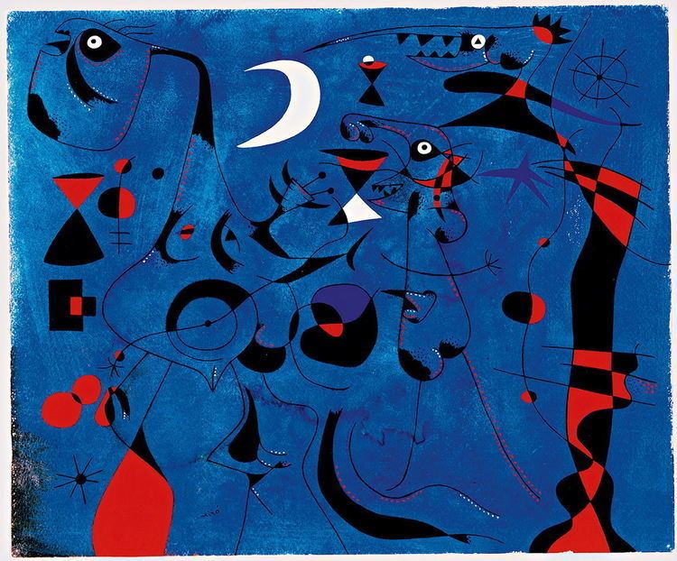 Juan Miro Joan Miro quotWomen Birds and Starsquot in Istanbul istanbulcom