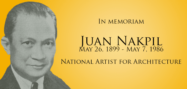 Juan Nakpil Official Gazette PH on Twitter quotToday is the 28th death