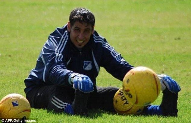 Juan Obelar Uruguayan goalkeeper Juan Obelar loses fourfingers in