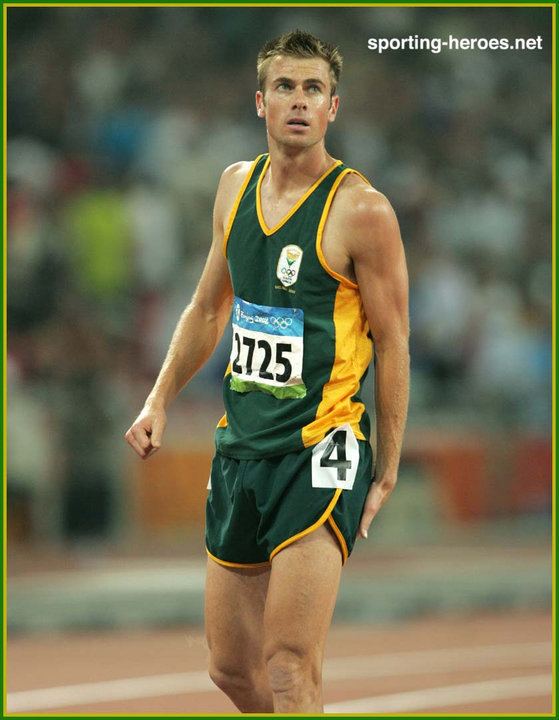 Juan van Deventer Juan VAN DEVENTER 2008 Olympics Games 1500m finalist South Africa