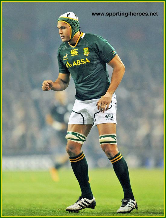 Juandré Kruger Juandre KRUGER South African International Rugby Caps South Africa