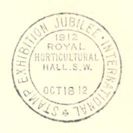 Jubilee International Stamp Exhibition 1912