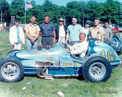 Jud Larson Unique Jud Larson USAC 8x10 Photo Dirt track racers Pinterest