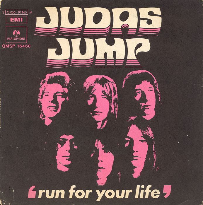 Judas Jump 45cat Judas Jump Run For Your Life BeerDrinking Woman