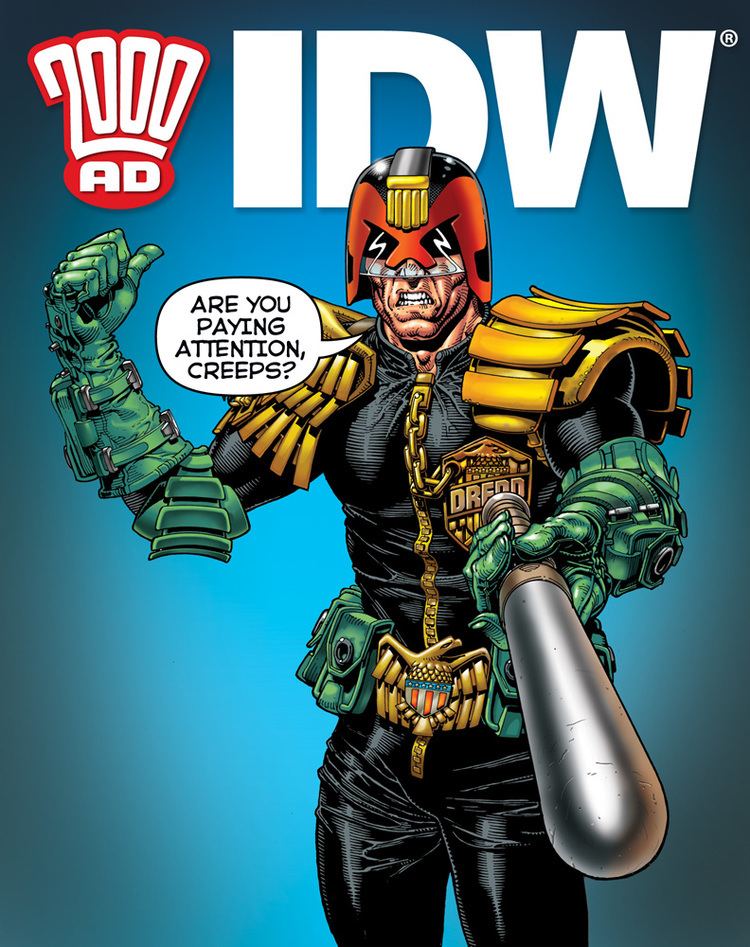 Judge (2000 AD) Here Comes the Judge IDW Publishing