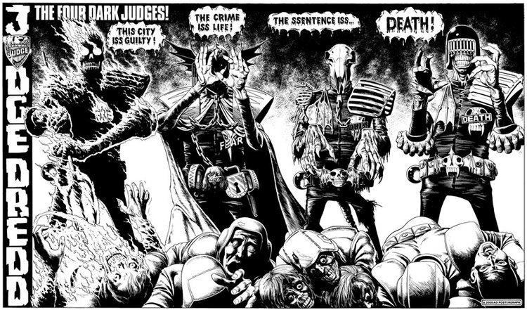 Judge Death D is for Death Dark Judges and Democracy Quaequam Blog