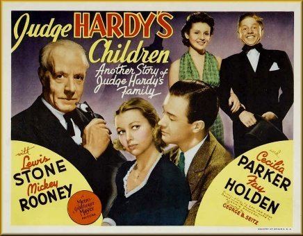 Judge Hardy's Children Judge Hardys Children 1938 George B Seitz Mickey Rooney Lewis