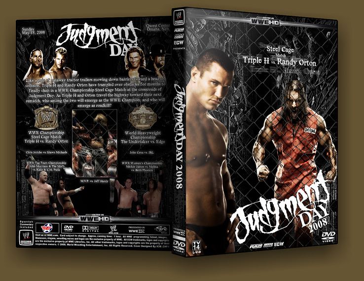 Judgment Day (2008) WWE Judgment Day 2008 Cover by X3MCHP on DeviantArt
