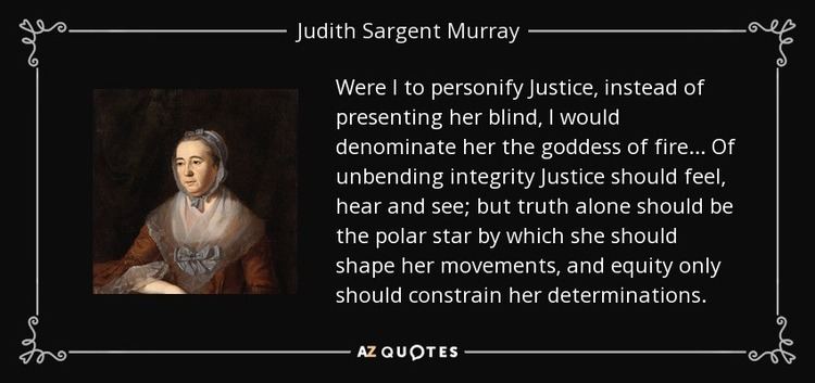 Judith Sargent Murray TOP 6 QUOTES BY JUDITH SARGENT MURRAY AZ Quotes
