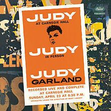 Judy at Carnegie Hall httpsuploadwikimediaorgwikipediaenthumb8