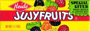 Jujyfruits The Candy Wrapper Museum