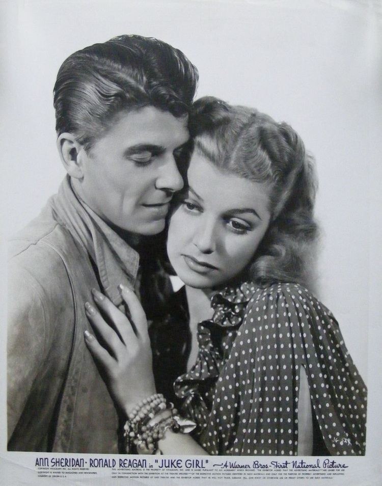 Juke Girl Ann Sheridan from Juke Girl with Ronald Reagan Ann Sheridan