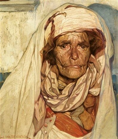 Jules Pierre van Biesbroeck Femme arabe by Jules Pierre van Biesbroeck on artnet