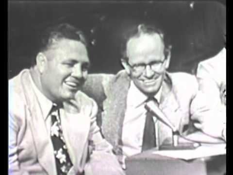 Jules Strongbow Jules Strongbow Bill Welsh 1950s wrestling TV interview World