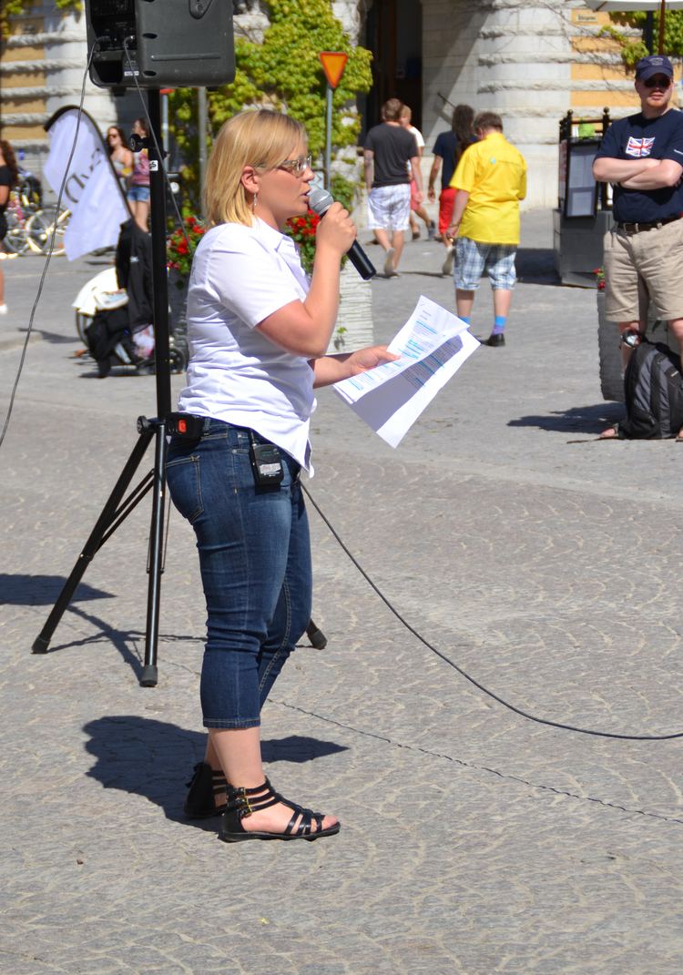 Julia Kronlid Politikerveckan i Almedalen del 3 Therese Borgs blogg