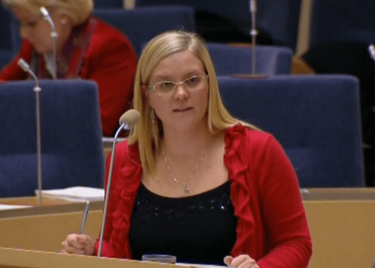 Julia Kronlid Sverigedemokraterna terkalla erknnandet av Palestina TOBIAS