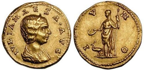 Julia Maesa Julia Maesa Roman Imperial Coins reference at WildWindscom