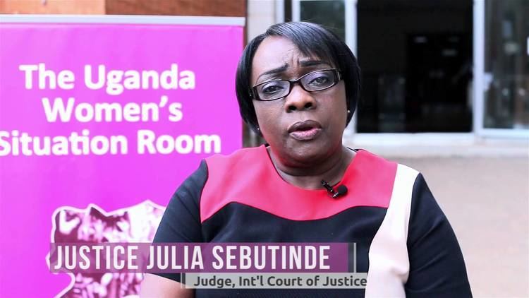 Julia Sebutinde Justice Julia Sebutinde Judge at ICJ sends a message of peace