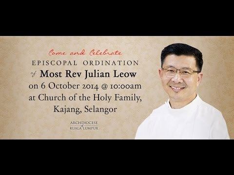 Julian Leow Beng Kim The Holy Irritant Archbishop Julian Leow Beng KImand the Francis