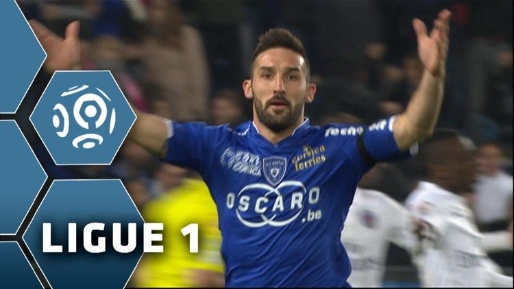 Julian Palmieri But fou de Julian PALMIERI 5639 SC Bastia Paris Saint