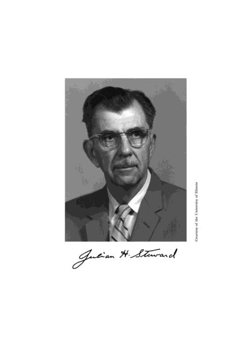Julian Steward JULIAN HAYNES STEWARD Biographical Memoirs V69 The