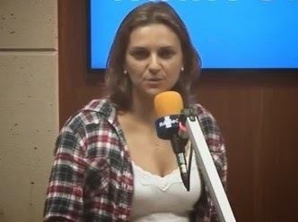 Juliana Cabral Juliana Cabral anuncia sada da Rdio Globo de So Paulo