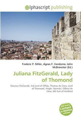 Juliana FitzGerald, Lady of Thomond Booktopia Juliana Fitzgerald Lady of Thomond by Frederic P