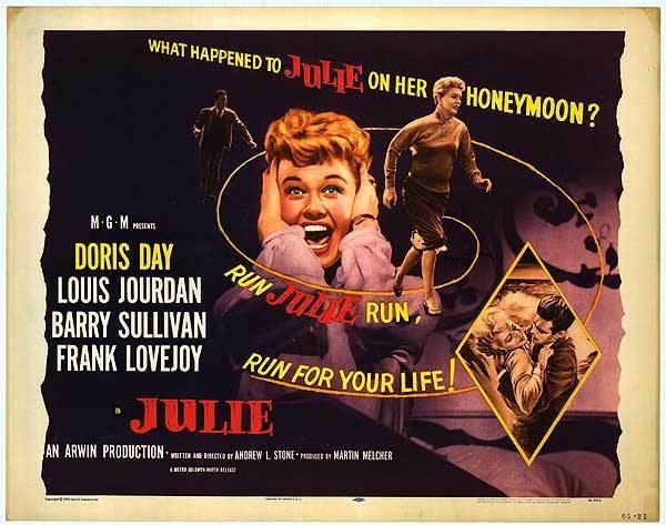 Julie (1956 film) Julie movie posters at movie poster warehouse moviepostercom