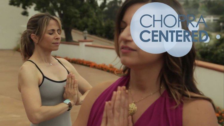 Julie Zwillich Julie Learns Yoga CHOPRA CENTERED Part 3 Deepak Chopra YouTube