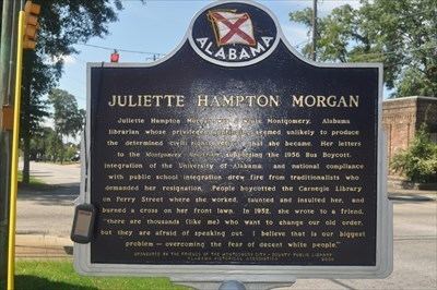 Juliette Hampton Morgan Juliette Hampton Morgan Montgomery Alabama Alabama Historical