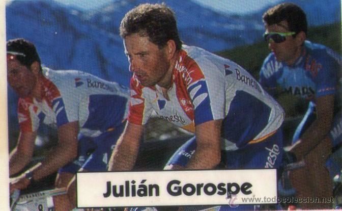 Julián Gorospe la vuelta ciclista de bimbo 1994 cromo n 33 Comprar en
