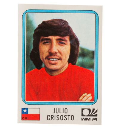 Julio Crisosto Panini Mnchen 74 Sticker Nr 146 Julio Crisosto WM 1974 World
