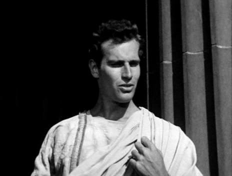 Julius Caesar (1950 film) Julius Caesar 1950 David Bradley Harold Tasker Charlton Heston