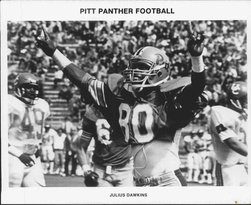 Julius Dawkins 1980s Pitt Panther Football Player Julius Dawkins Sports