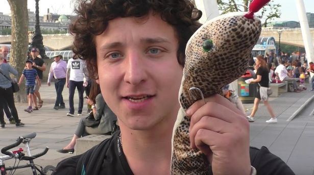 Julius Dein Londoners flee 6ft python loose in the city but all is not as it