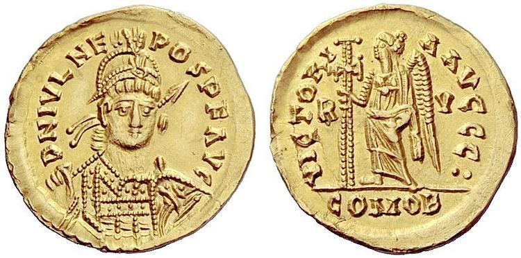 Julius Nepos Roman Empire Julius Nepos Solidus 474475 AV 435g
