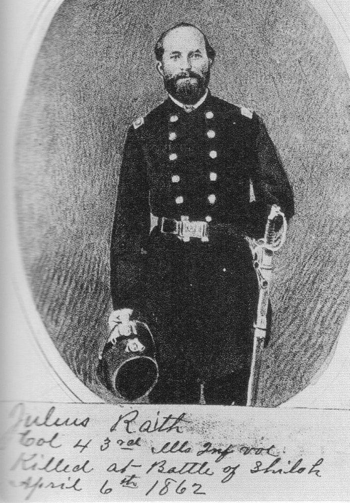 Julius Raith Col Julius Raith 1819 1862 Find A Grave Memorial