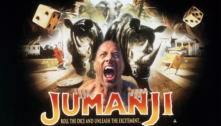 Jumanji (2017 film) Jumanji and Star Wars 8 to go head to head as Dwayne Johnson reboot